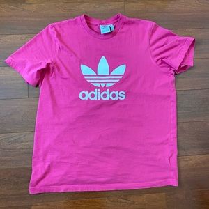 LG- Adidas logo Pink T-shirt